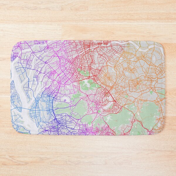 Item preview, Dongguan City Map of Guangdong, China - Colorful designed and sold by deMAP.