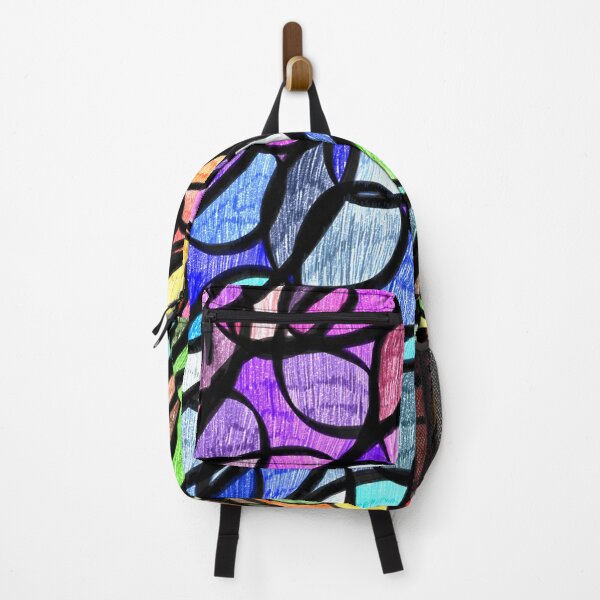 Item preview, Stained Glass Inspired Seasons Colorful Bright Rainbow Colors designed and sold by hopecope.