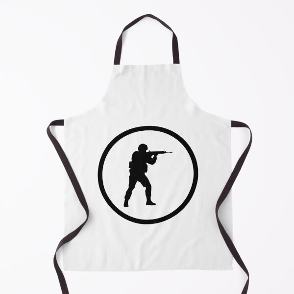 Item preview, Counter Strike Logo - Black designed and sold by ScratchThatSh.