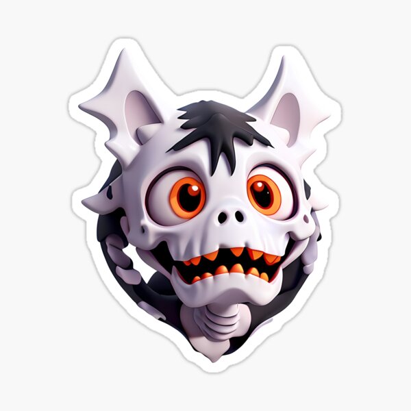 Kawaii BoneHound Sticker