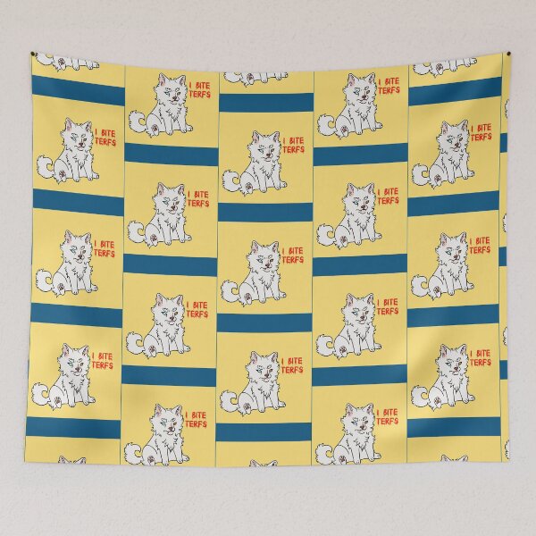 Item preview, Beware of Dog (TERFS version) designed and sold by EulaliaHealey.