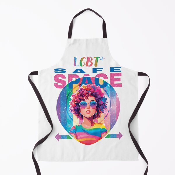 Item preview, LGBT Plus Safe Space Rainbow Community Sign For All Lesbian Gay Bi Trans Nonbinary LGBTQ Community People designed and sold by TriniTeeClub.