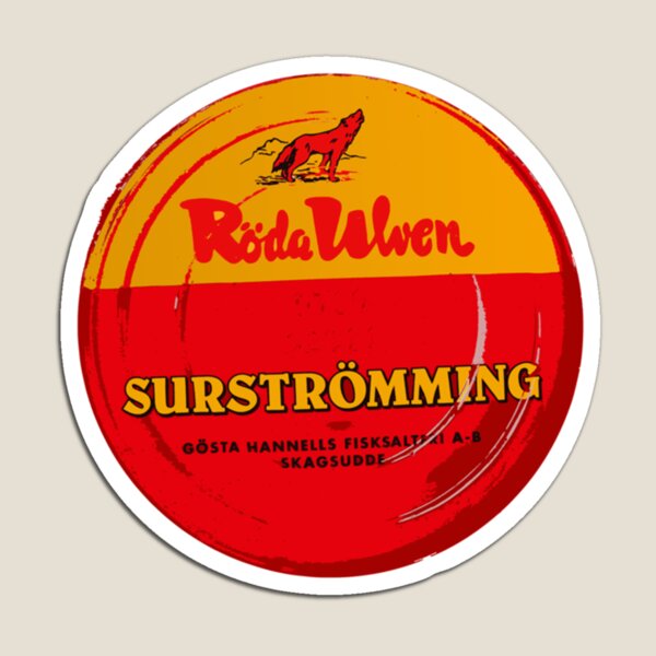 Item preview, Diseño sueco Roda Ulven Surstromming Tin designed and sold by SamMark85.