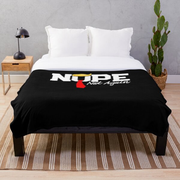 Item preview, Nope Not Again Funny Trump Political Humor designed and sold by roxy7922.