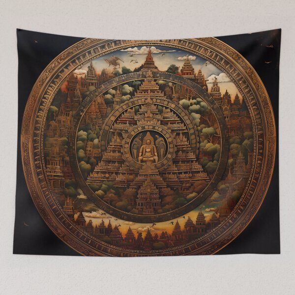 Item preview, Mandala - Civilizations - Banteay designed and sold by aleibanez.