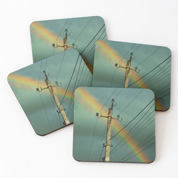 Item preview, Rainbow and power lines designed and sold by NinaNayko.