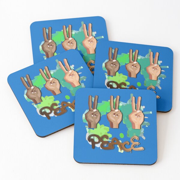 Item preview, Peace Splash (Blue/Green) designed and sold by HaNoFri.