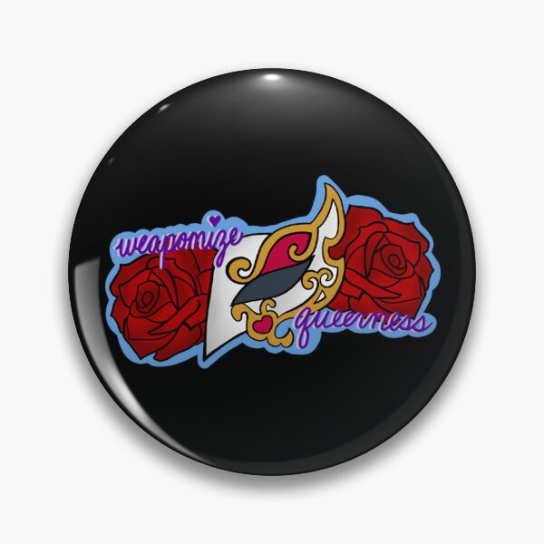 Item preview, weaponize queerness designed and sold by CitrusCon.