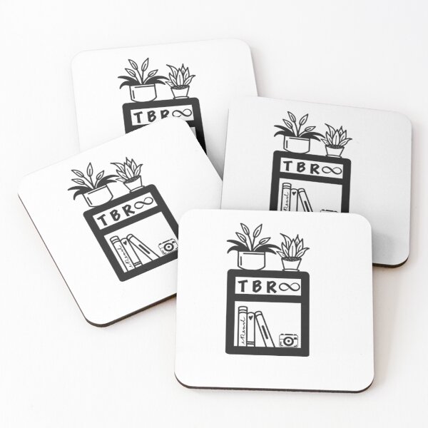 Item preview, TBR Bookshelf Plants Camera Books Infinite To Be Read  designed and sold by jazzy-bee-art.