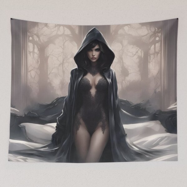 Item preview, Fantasy Gothic Beautiful Girl Gaming designed and sold by WearWolfDesigns.