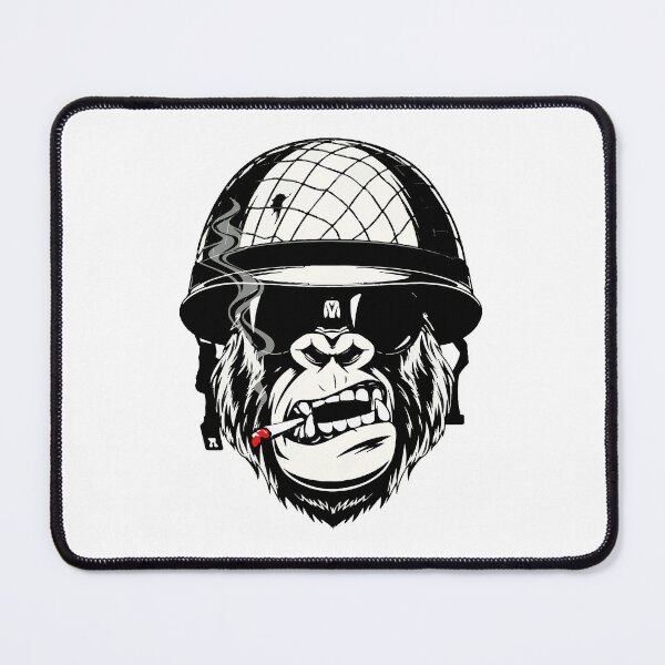 Item preview, monkey soldier designed and sold by AfroDactro.