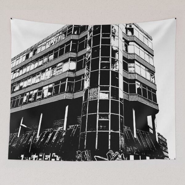 Item preview, Anglia Square - A Norwich Landmark in Vibrant View designed and sold by Brownpants.