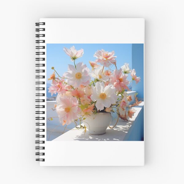 Item preview, Beautiful greece summer flowers pattern designed and sold by SmileshareShop.
