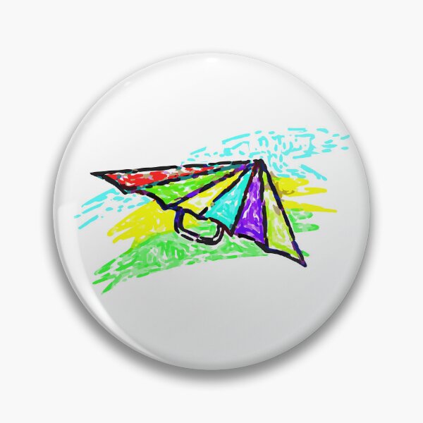 Item preview, Colorful Paragliding Felt-Tip Design. designed and sold by dvsarts26.