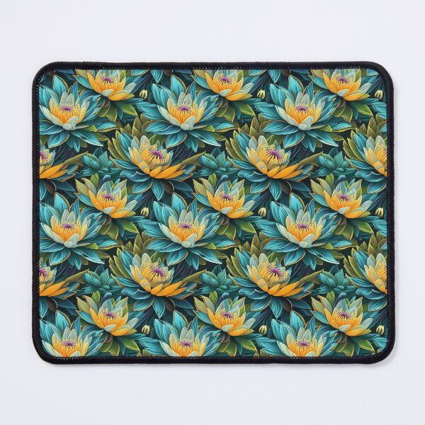 Item preview, Tranquil Lotus Blossoms Pattern designed and sold by BuyByButterfly.