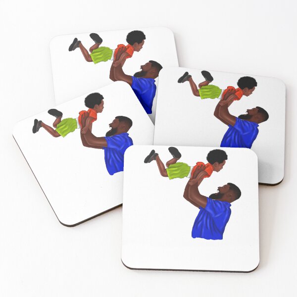 Item preview, African Dad, Best Dad Ever, Afro Father and Son  designed and sold by Logiamerch.