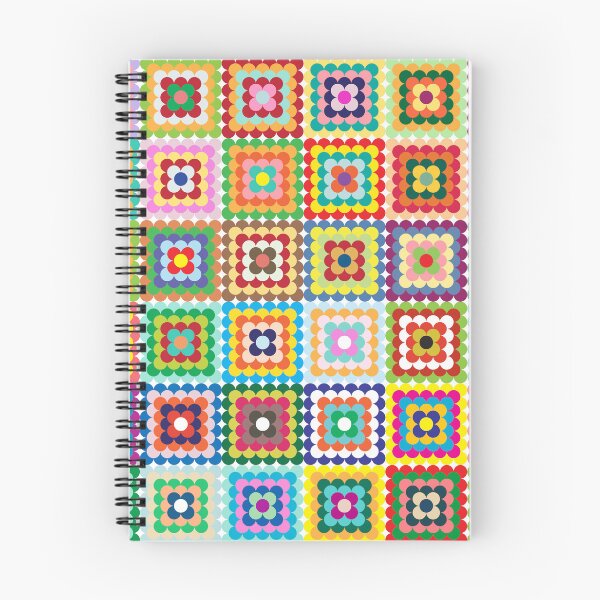 Item preview, Circle Granny Square Pattern designed and sold by JenTrinhArt.