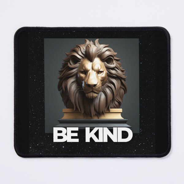 Item preview, The Be Kind Majestic Lion Statue - Cute Animal designed and sold by joejiing.