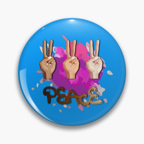Item preview, Peace Splash (Purple/Pink) designed and sold by HaNoFri.