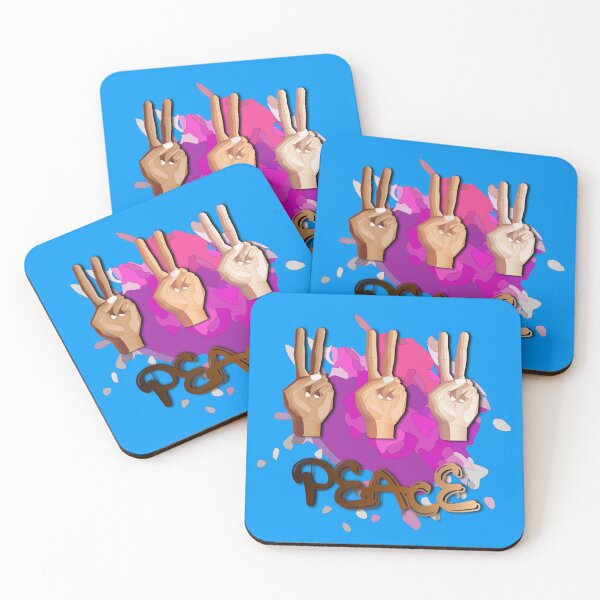 Item preview, Peace Splash (Purple/Pink) designed and sold by HaNoFri.