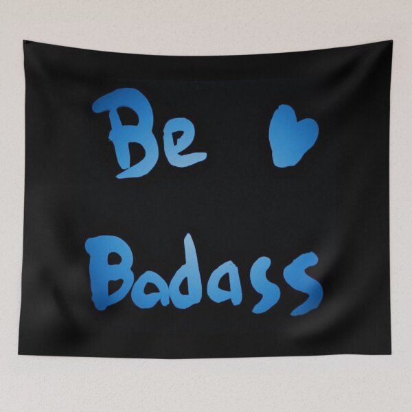 Item preview, Be Badass Blue designed and sold by craftsbydaphy.