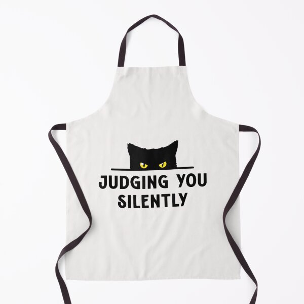 Item preview, Funny Black Cat Judging You Silently Animal Pet Lover Tee designed and sold by GayleManley.