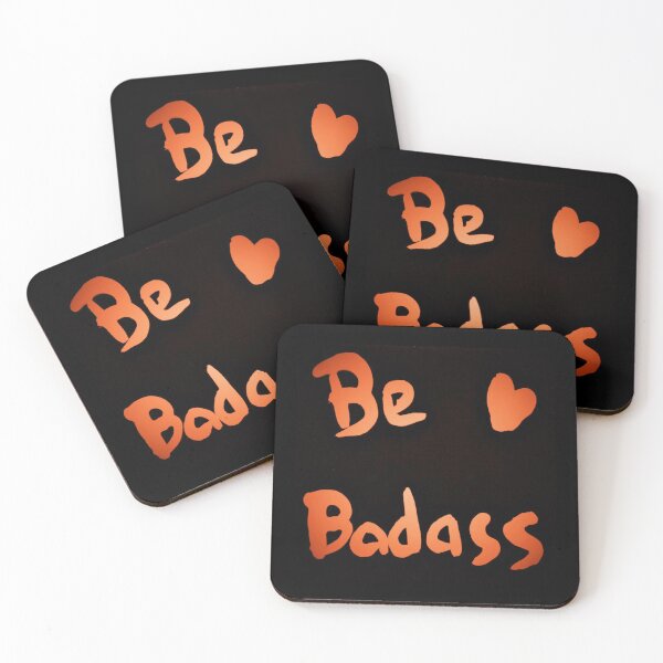 Item preview, Be Badass Orange designed and sold by craftsbydaphy.