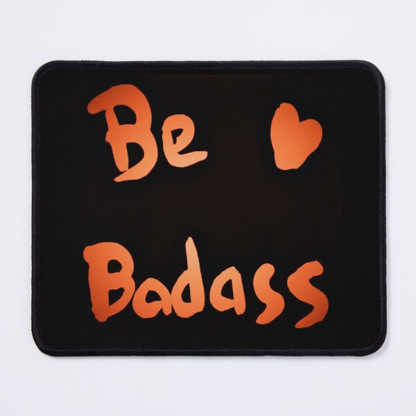 Item preview, Be Badass Orange designed and sold by craftsbydaphy.