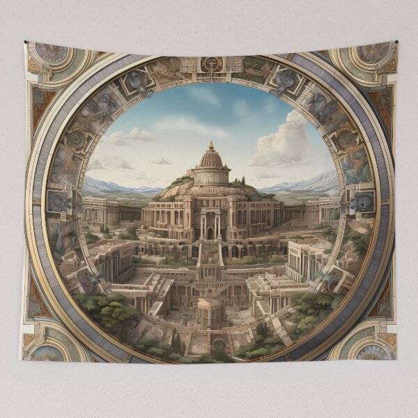 Item preview, Mandala - Civilizations - Pompeii designed and sold by aleibanez.