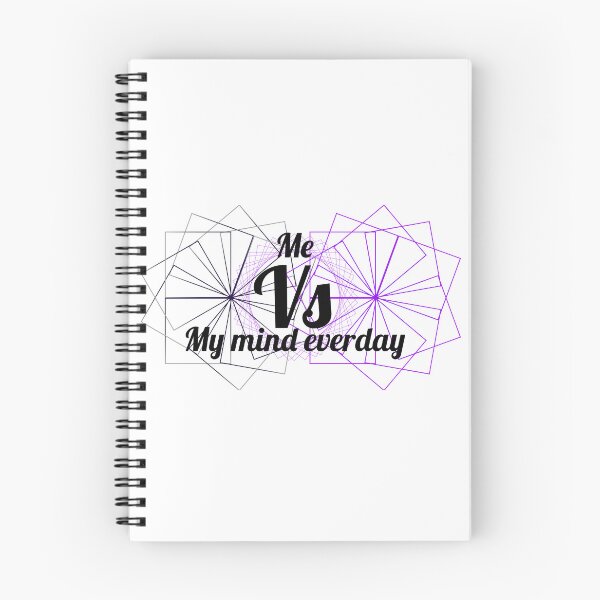 Item preview, me vs my mind everday designed and sold by insof.