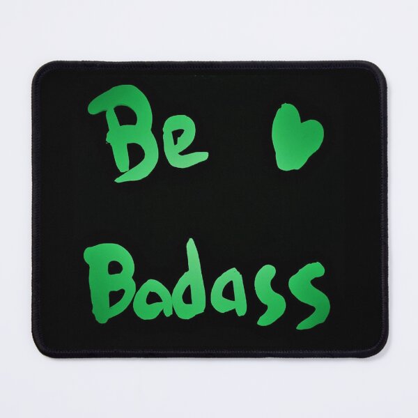 Item preview, Be Badass Green designed and sold by craftsbydaphy.