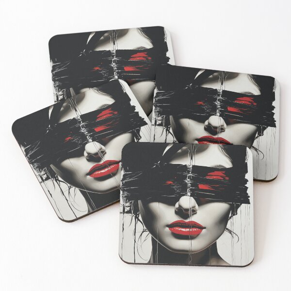 Item preview, A portrait of a blindfolded woman designed and sold by Andrey Tarakanov.