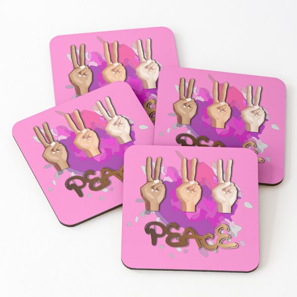 Item preview, Peace Splash (Purple/Pink) designed and sold by HaNoFri.