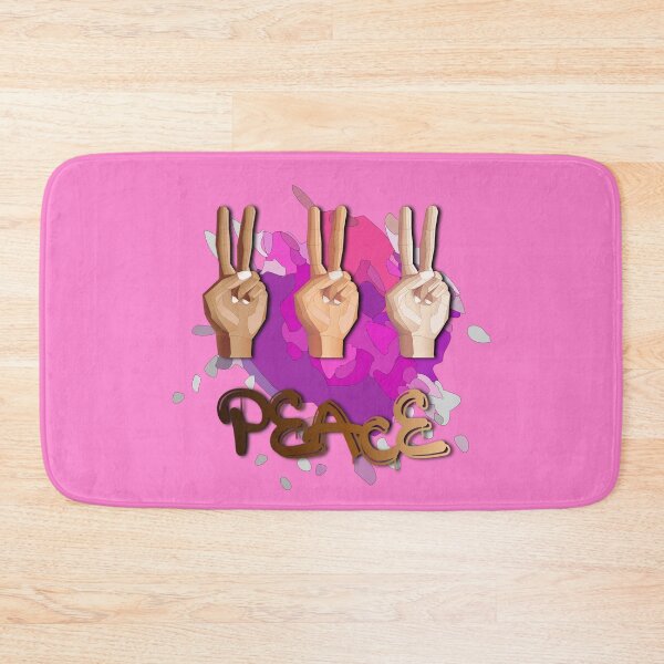 Item preview, Peace Splash (Purple/Pink) designed and sold by HaNoFri.