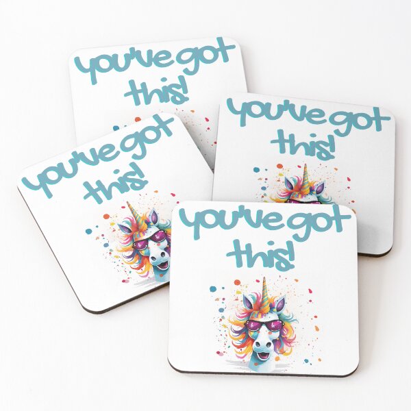 Item preview, YOU'VE GOT THIS UNICORN designed and sold by FireSisters.