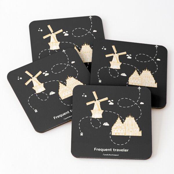 Item preview, Frequent traveler.  I speak fluent airport. Travel designed and sold by TropicalDesigna.