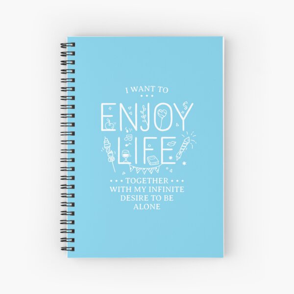 Item preview, Enjoy Life Together Introvert Version Funny designed and sold by Geek Updated.