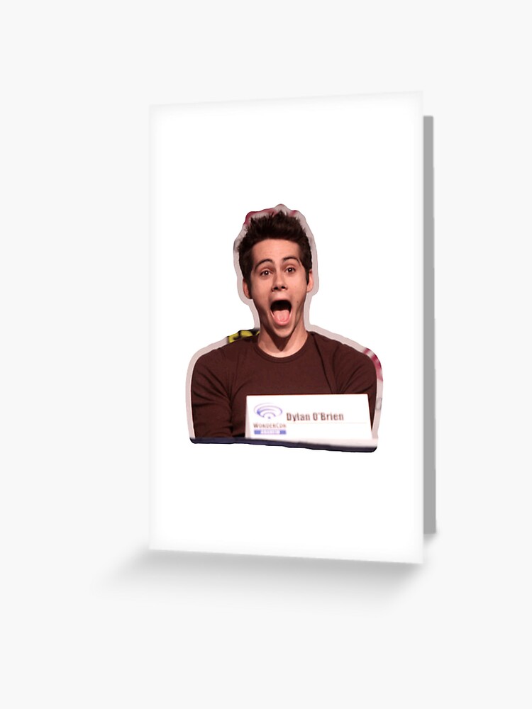 dylan o brien birthday card