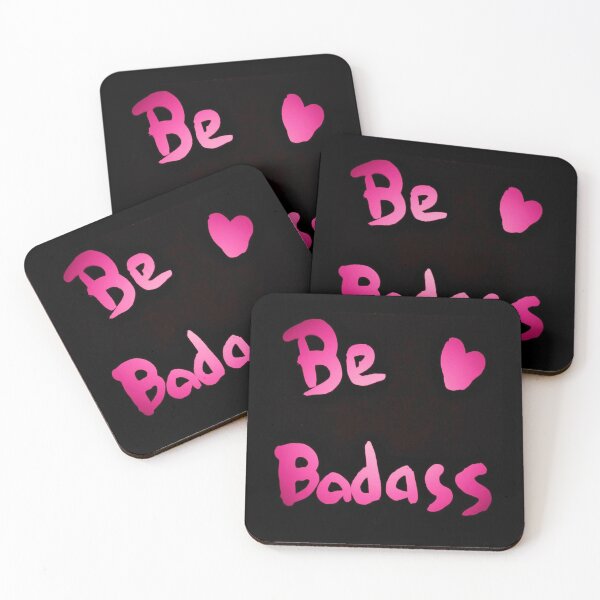 Item preview, Be Badass Pink designed and sold by craftsbydaphy.