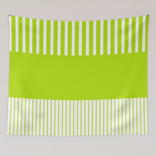 Item preview, Colour Pop Stripes in Lime Green and White designed and sold by LAEC-Shop.