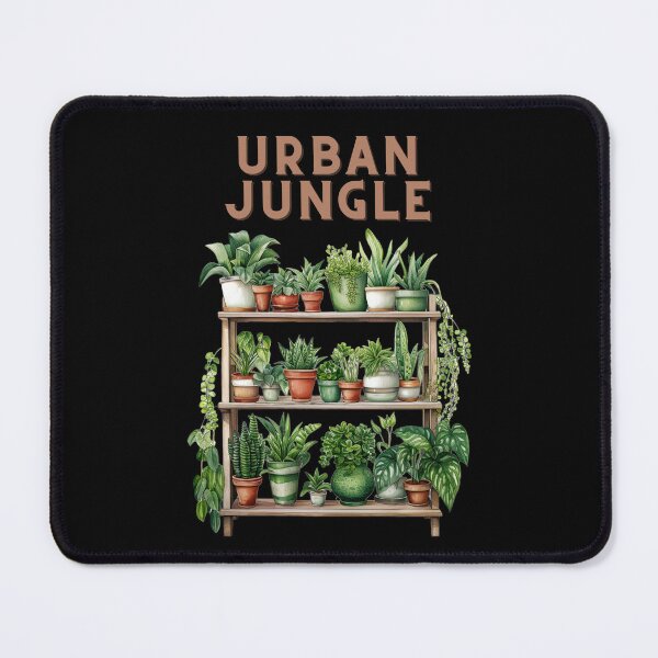 Item preview, Urban jungle, Plant Lady, Potted plants, Watercolors designed and sold by Katarzyna Dembek.