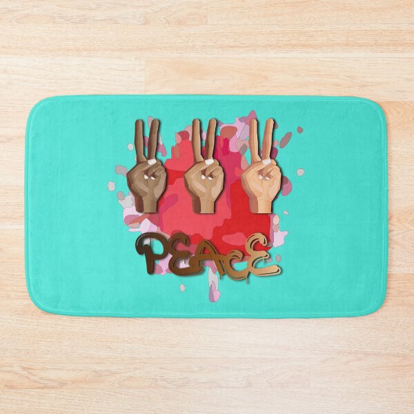 Item preview, Peace Splash (Red/Pink) designed and sold by HaNoFri.