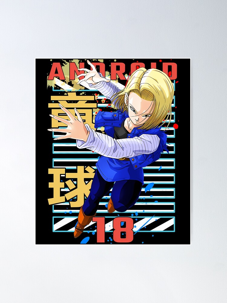 My fanart for Android 18, my favorite dragon ball character : r/dbz