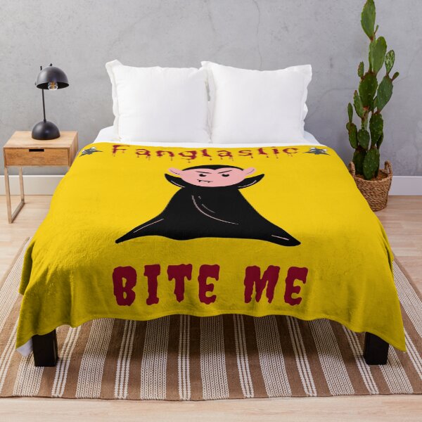 Item preview, Fangtastic: Bite Me Vampire Art designed and sold by LynZorArts.
