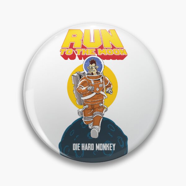Item preview, Run to The Moon designed and sold by DieHardMonkey.