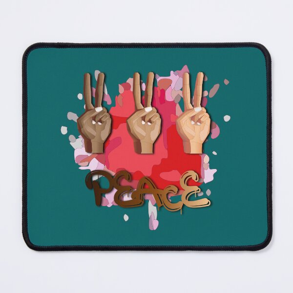 Item preview, Peace Splash (Red/Pink) designed and sold by HaNoFri.