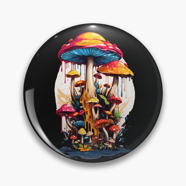 Item preview, Colorful mushrooms 2 designed and sold by Zeus-Prime.