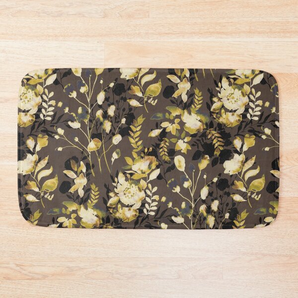 Item preview, Botanic ink brown dark designed and sold by Alessandro Remo Mazzoni Remotextiles.