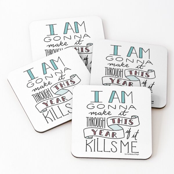 Item preview, This Year the Mountain Goats Typography designed and sold by scrambledpegs.