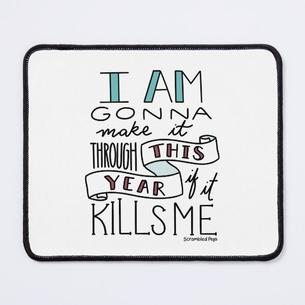 Item preview, This Year the Mountain Goats Typography designed and sold by scrambledpegs.